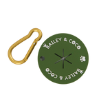 Poop Pocket Poop Bag Holder – Hands-Free Dog Walking Solution - Khaki