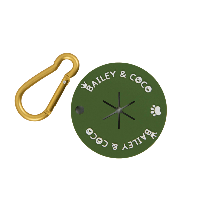 Poop Pocket Poop Bag Holder – Hands-Free Dog Walking Solution - Khaki