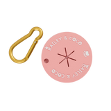 Poop Pocket Poop Bag Holder – Hands-Free Dog Walking Solution - Pink