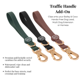 Hands-Free Double Ended Dog Lead Complete Set – Mulberry.
