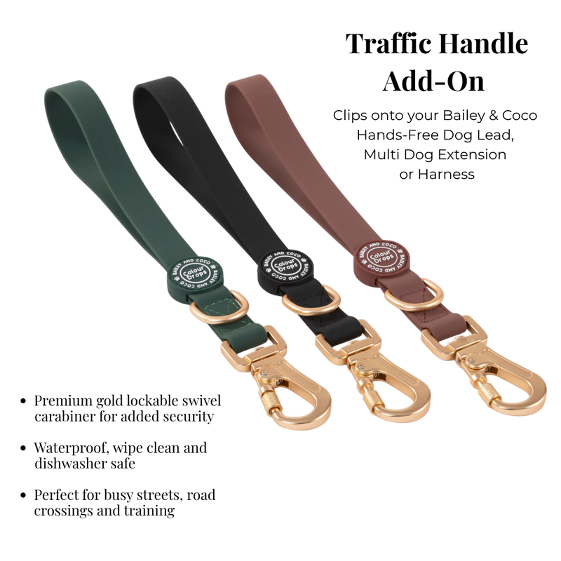 Hands-Free Double Ended Dog Lead Complete Set – Mulberry.