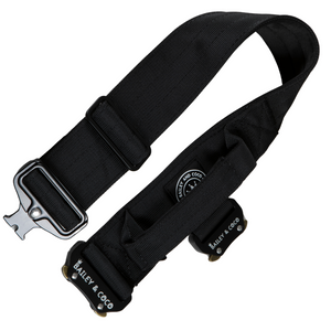 Premium Power Trails® Heavy-Duty Utility Dog Collar - All Black.