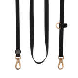 Hands-Free Double Ended Dog Lead – Jet Black