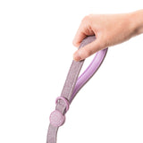 Dog Lead 5ft - Colour Drops - Plum Tweed