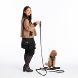 5M Long Line Waterproof Dog Lead - Black