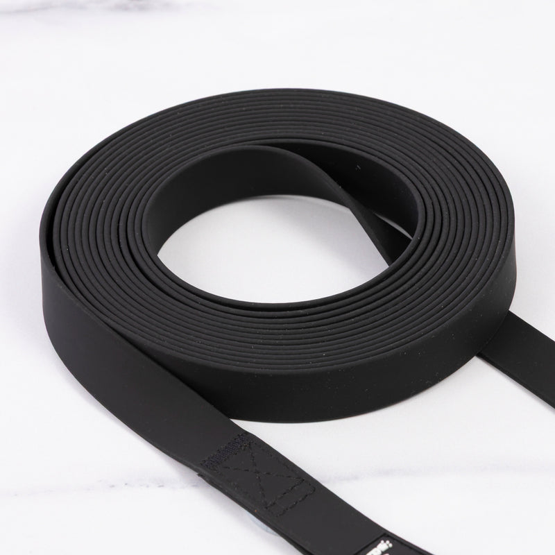 5M Long Line Dog Lead - Black.