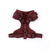 Mulberry Tweed Dog Harness - Adjustable Neck Dog Harness