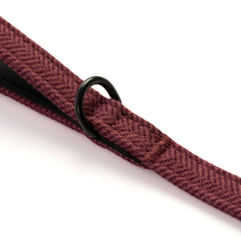 Lightweight Mini Dog Lead 5ft -  Mulberry Tweed