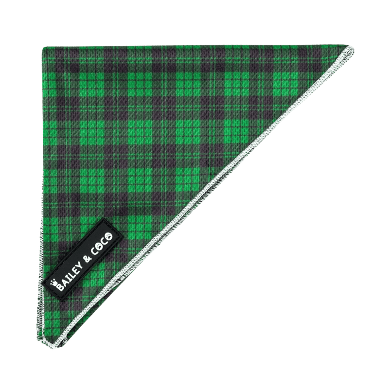 Bandana - Tartan Green - Bailey and Coco (UK)