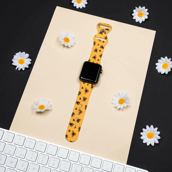 Bee Apple Watch Strap - Yellow - Bailey and Coco (UK)
