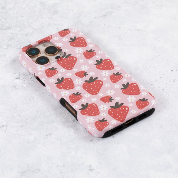 Berry Blossom iPhone 15 Pro Max Case - alternate view