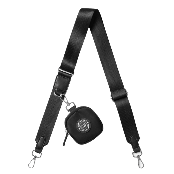 Black Strap for Dog Walking Bag - Bailey and Coco (UK)