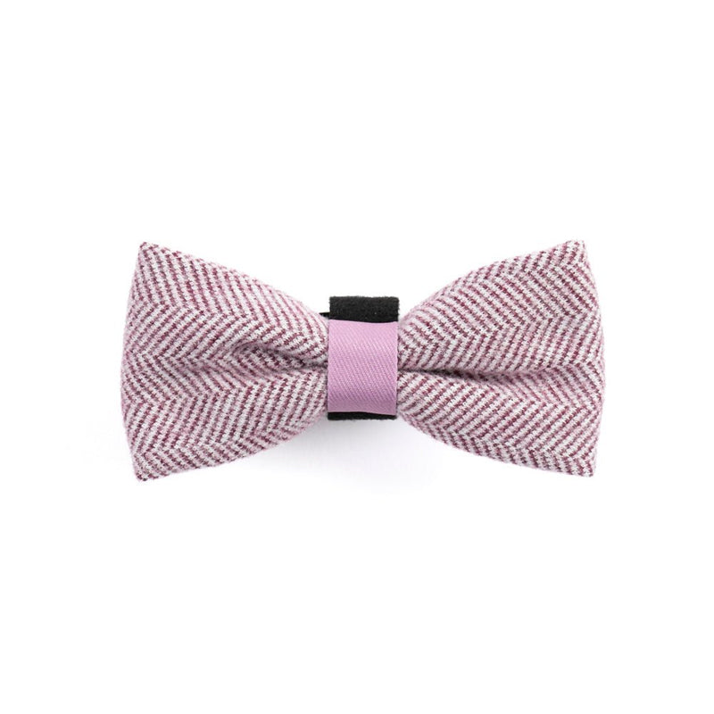 Bow Tie - Colour Drops - Plum Tweed - Bailey and Coco (UK)