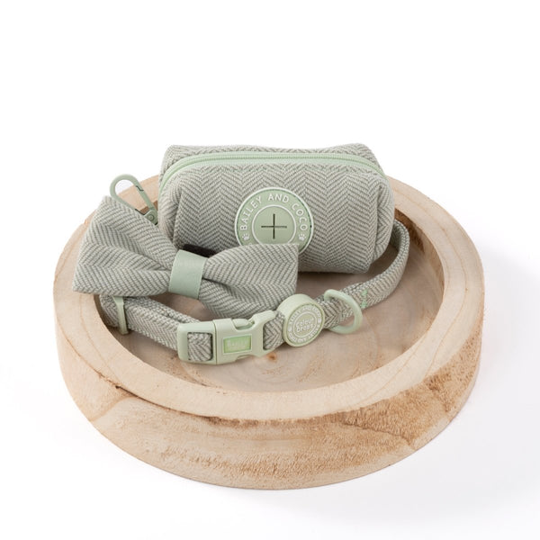 Bow Tie - Colour Drops - Sage Tweed - Bailey and Coco (UK)