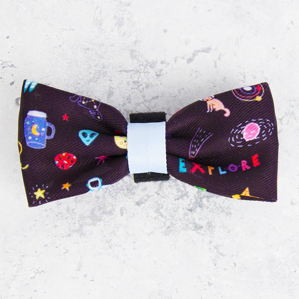 Bow Tie - COLOUR DROPS® - Space Paws - Bailey and Coco (UK)