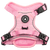 Bubblegum Pink Tweed Dog Harness - No Pull & Reflective | Trail & Glow® - Bailey and Coco (UK)
