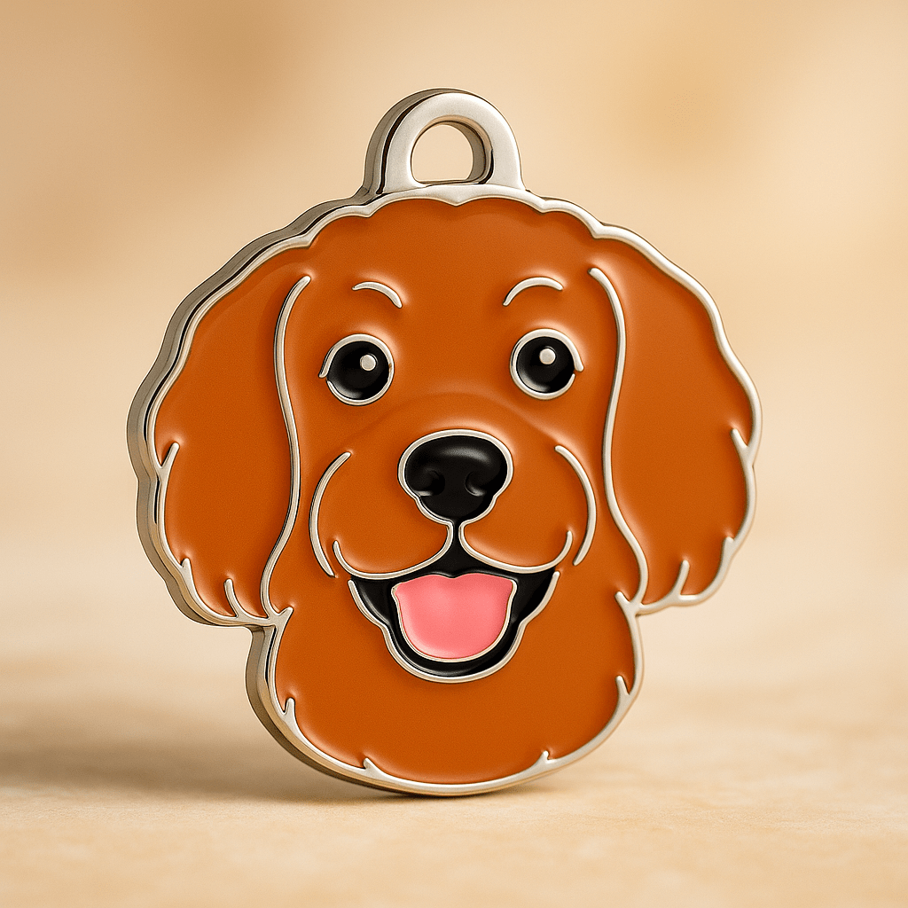 Cavapoo Dog Tag Personalised & Engraved - Bailey and Coco (UK)