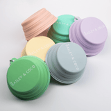 Collapsible Dog Water Bowl - Buttercup Yellow - Bailey and Coco (UK)