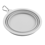 Collapsible Dog Water Bowl - Pebble Grey - Bailey and Coco (UK)