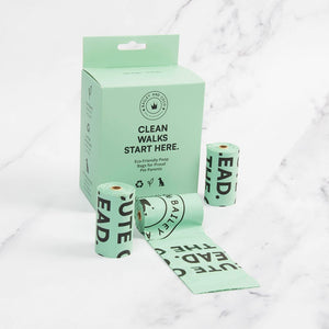 Compostable Dog Poo Bags – 12 Rolls (180 Bags) - Bailey and Coco (UK)