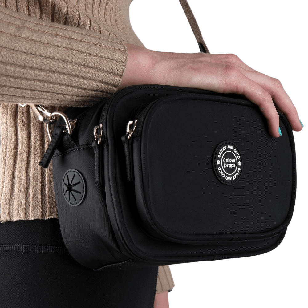Create Your Own Dog Walking Bag - Black - Bailey and Coco (UK)