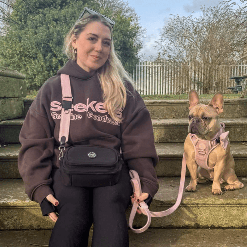 Create Your Own Dog Walking Bag - Black - Bailey and Coco (UK)