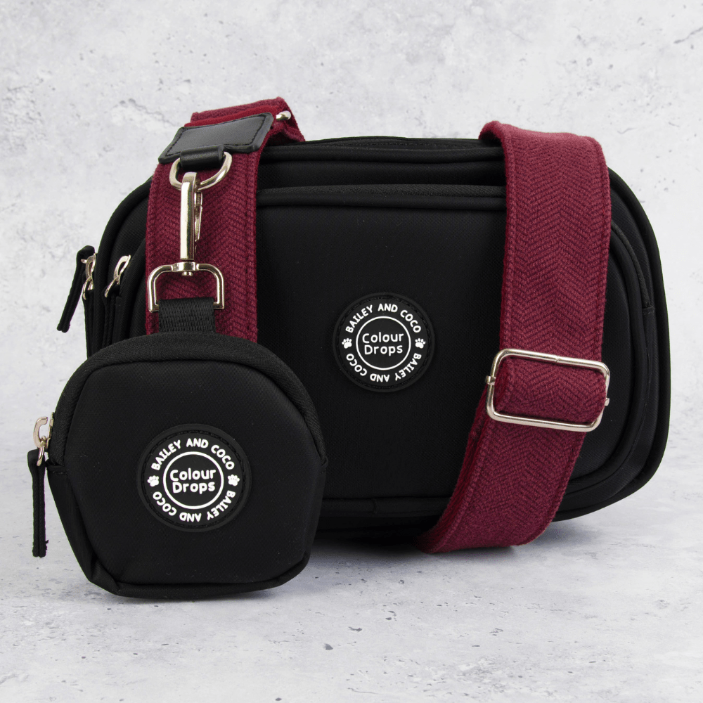 Create Your Own Dog Walking Bag - Black - Bailey and Coco (UK)