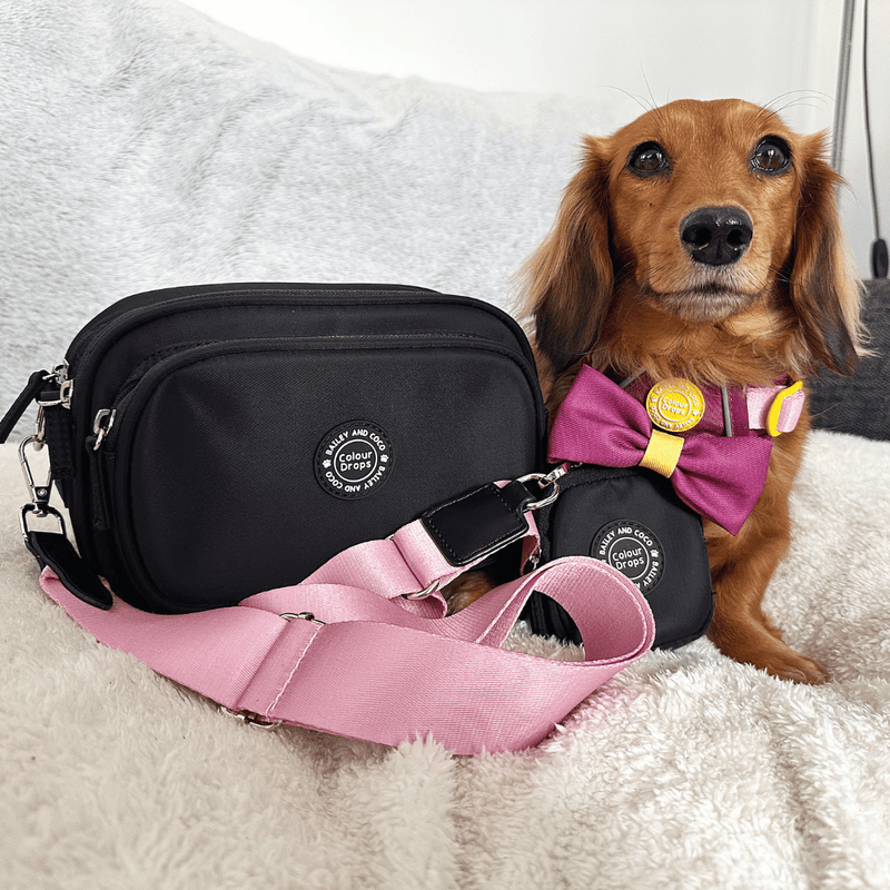 Create Your Own Dog Walking Bag - Black - Bailey and Coco (UK)
