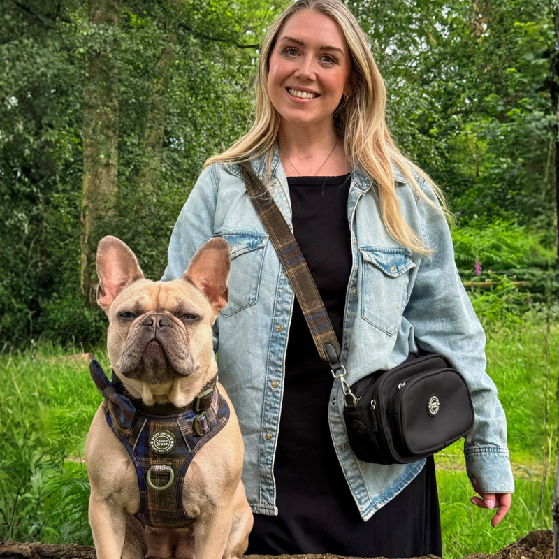 Create Your Own Dog Walking Bag - Black - Bailey and Coco (UK)
