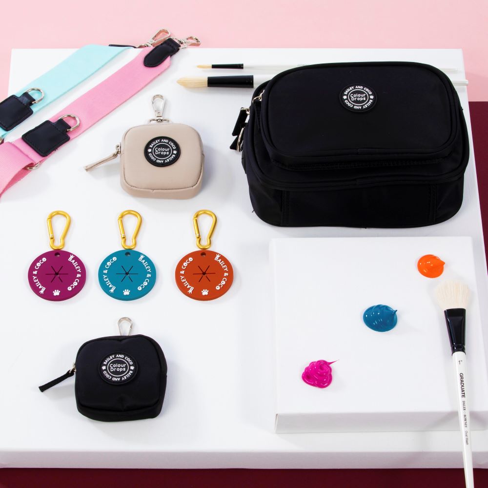 Create Your Own Dog Walking Bag - Black - Bailey and Coco (UK)