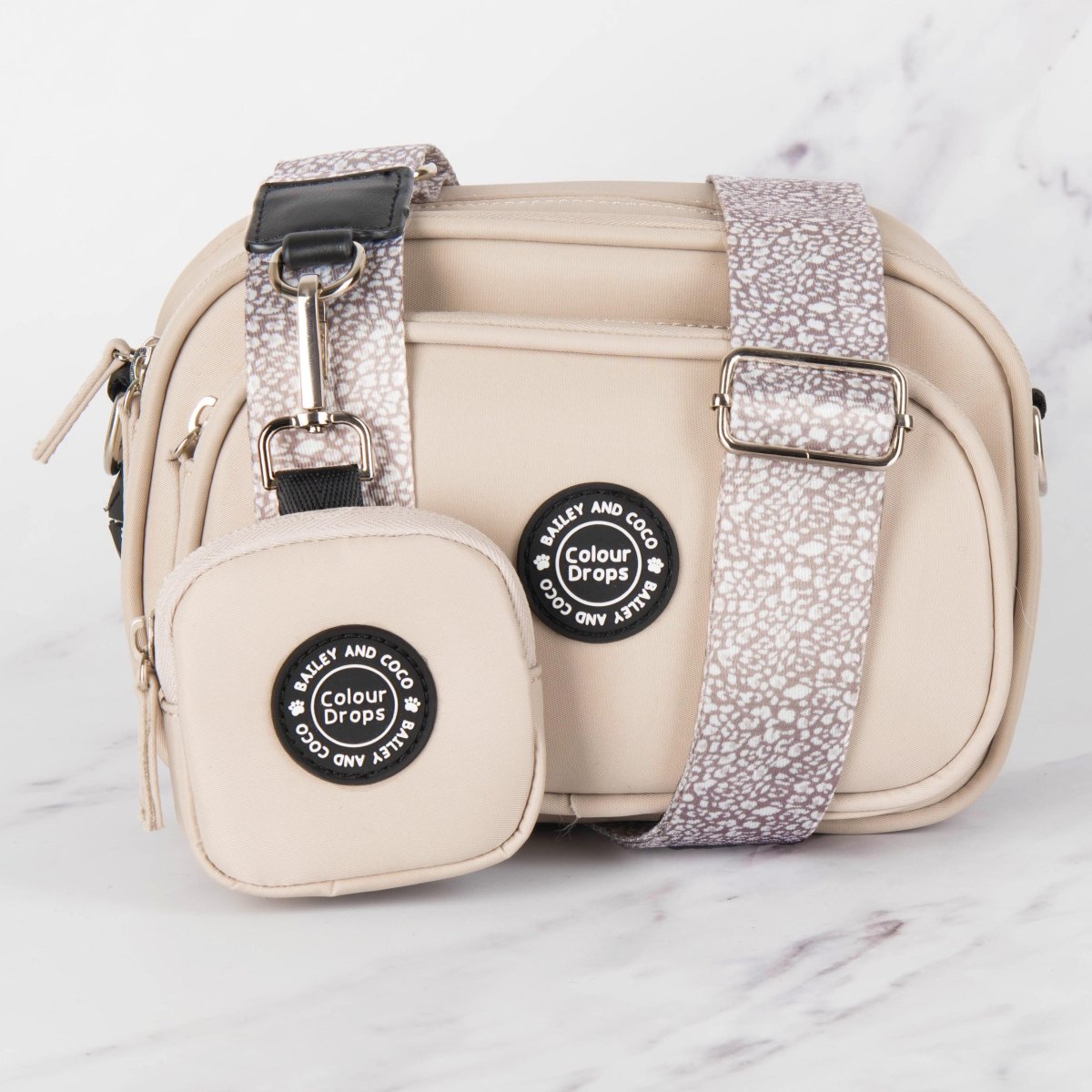 Create Your Own Dog Walking Bag - Latte - Bailey and Coco (UK)
