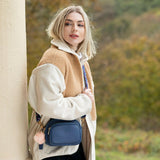Crossbody Dog Walking Bag - Vegan Leather - Midnights - Bailey and Coco (UK)