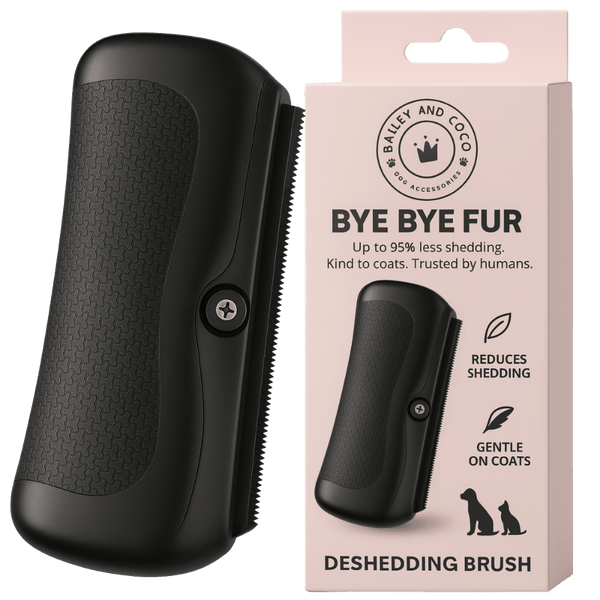 Deshedding Brush for Dogs, Cats, Horses – Black - Bailey and Coco (UK)