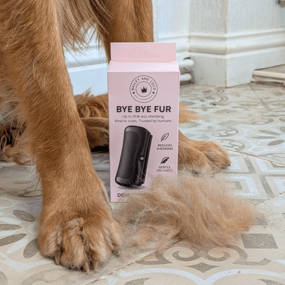 Deshedding Brush for Dogs, Cats, Horses – Black - Bailey and Coco (UK)