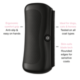 Deshedding Brush for Dogs, Cats, Horses – Black - Bailey and Coco (UK)