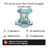 Dinosaur Dog Harness – Dino Party Reflective No-Pull - Bailey and Coco (UK)