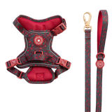Dog Harness and Lead Set - Colour Drops - Jingle Berry - Bailey and Coco (UK)
