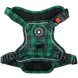 Dog Harness and Lead Set - The Green Tartan One - Bailey and Coco (UK)