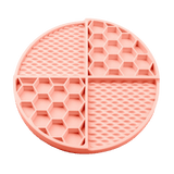 Dog Lick Mat - Petal Pink: Perfect for Anxiety & Dental Health - Bailey and Coco (UK)