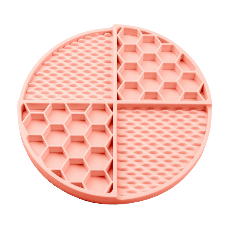 Dog Lick Mat - Petal Pink: Perfect for Anxiety & Dental Health - Bailey and Coco (UK)