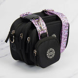 Dog Walking Bag - Black with Be Unique Unicorn Strap - Bailey and Coco (UK)