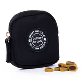 Dog Walking Bag - Black with Mulberry Tweed Strap - Bailey and Coco (UK)
