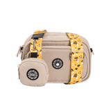 Dog Walking Bag - Latte with Wanna - Bee Strap - Bailey and Coco (UK)