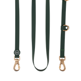 Hands-Free Double Ended Dog Lead – Forest Green