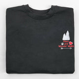 Embroidered Wonder Walks Organic Sweatshirt - Black - Bailey and Coco (UK)