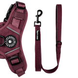 Fabric Dog Lead 5ft - Mulberry Tweed - Bailey and Coco (UK)