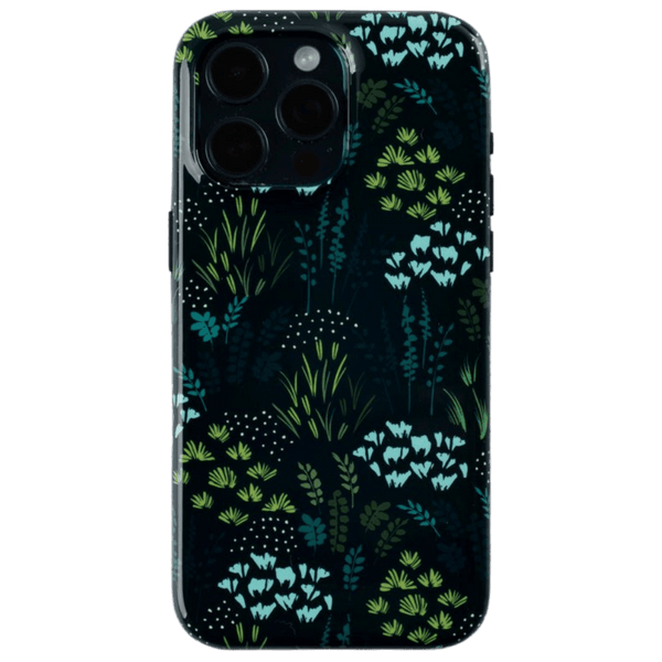 Forest Green Floral iPhone 16 Pro Max Case - Bailey and Coco (UK)