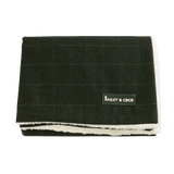 Forest Tweed Dog Blanket - Soft Sherpa Lined - Bailey and Coco (UK)