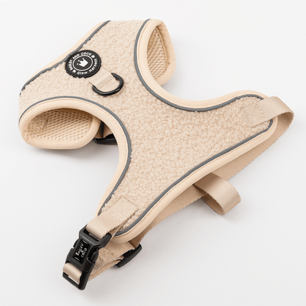 Glow Harness® - Vanilla Teddy - Bailey and Coco (UK)