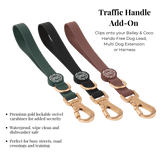 Hands-Free Double Ended Dog Lead Complete Set – Mulberry - Bailey and Coco (UK)